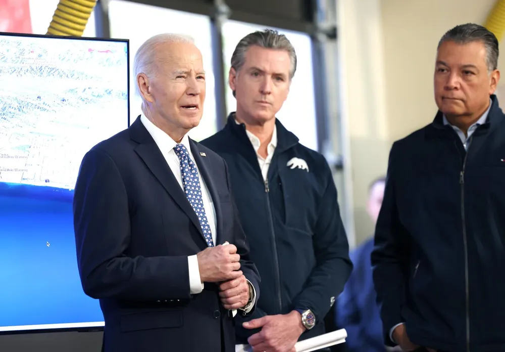 Biden Supports Newsom Amid Wildfires; Trump Blames Governor for Crisis