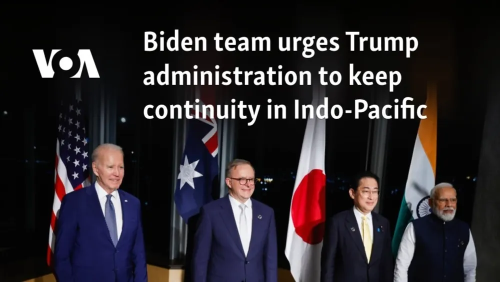 Biden's team urges Trump to maintain Indo-Pacific strategy amid evolving threats