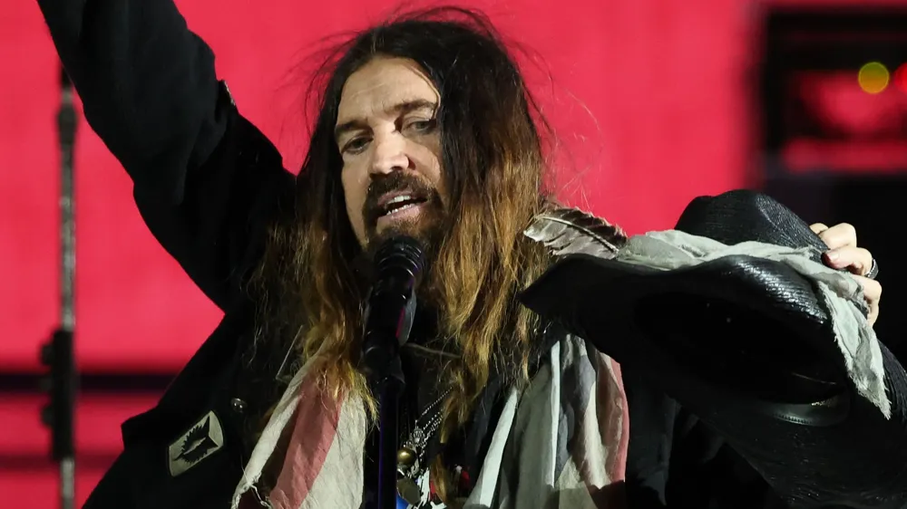 Billy Ray Cyrus Struggles with Technical Issues During Trump Inauguration Performance