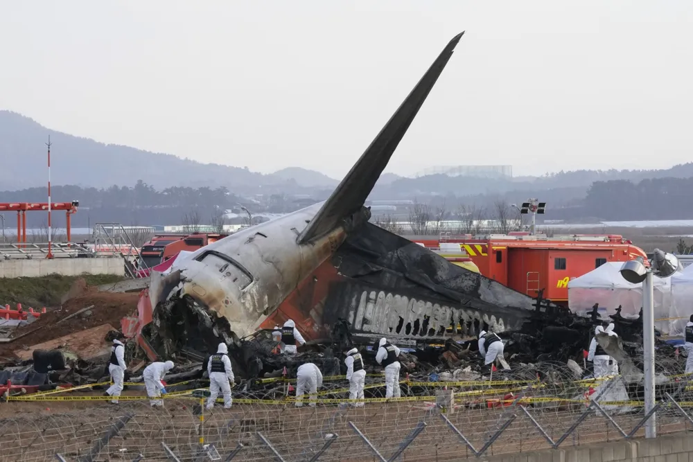 Black Boxes From Jeju Air Crash in South Korea Stopped Recording Four Minutes Before Impact