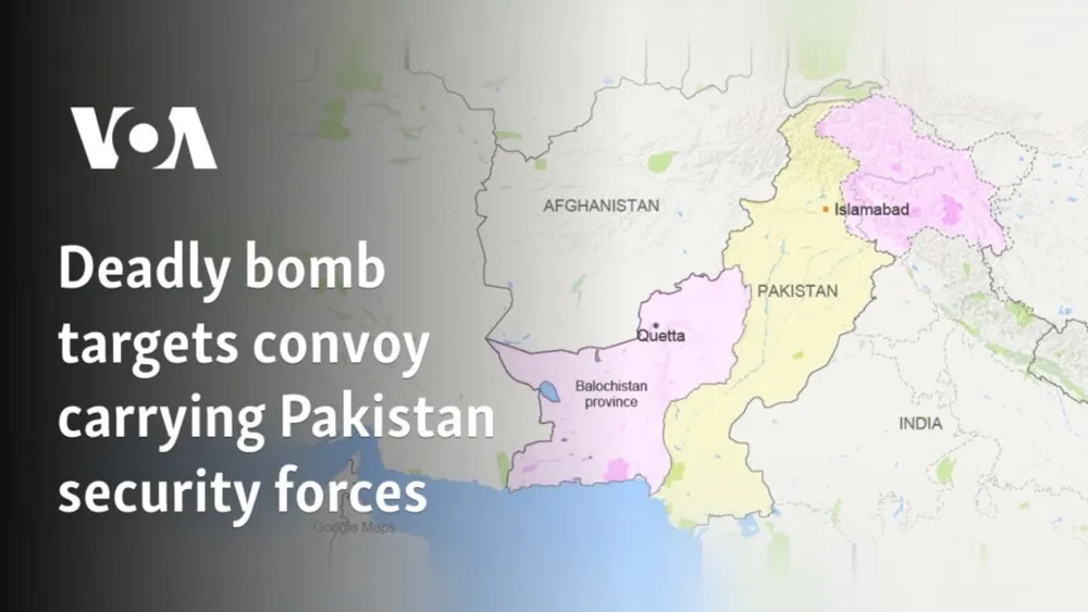 Bombing in Pakistan Kills Four as Convoy is Targeted