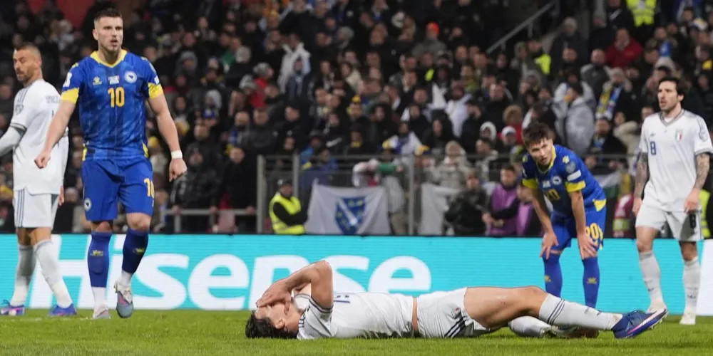 Italy Misses Third Consecutive World Cup After Penalty Shootout Loss to Bosnia
