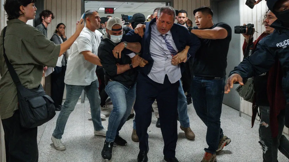 Brad Lander, NYC Comptroller and Mayoral Candidate, Arrested by ICE at Immigration Court