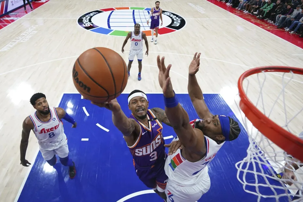 Bradley Beal Shines Off the Bench in Suns' Victory Over 76ers