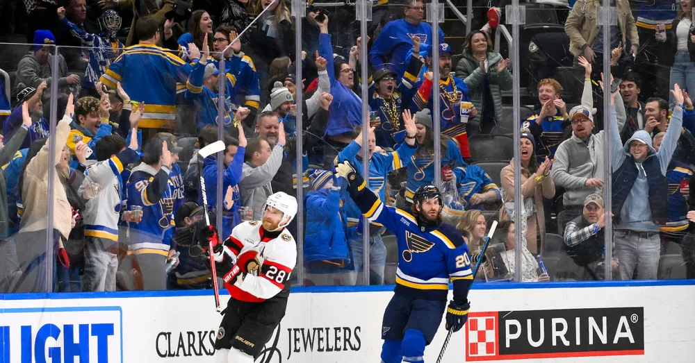 Brandon Saad's Hat Trick Propels Blues to Victory Over Senators