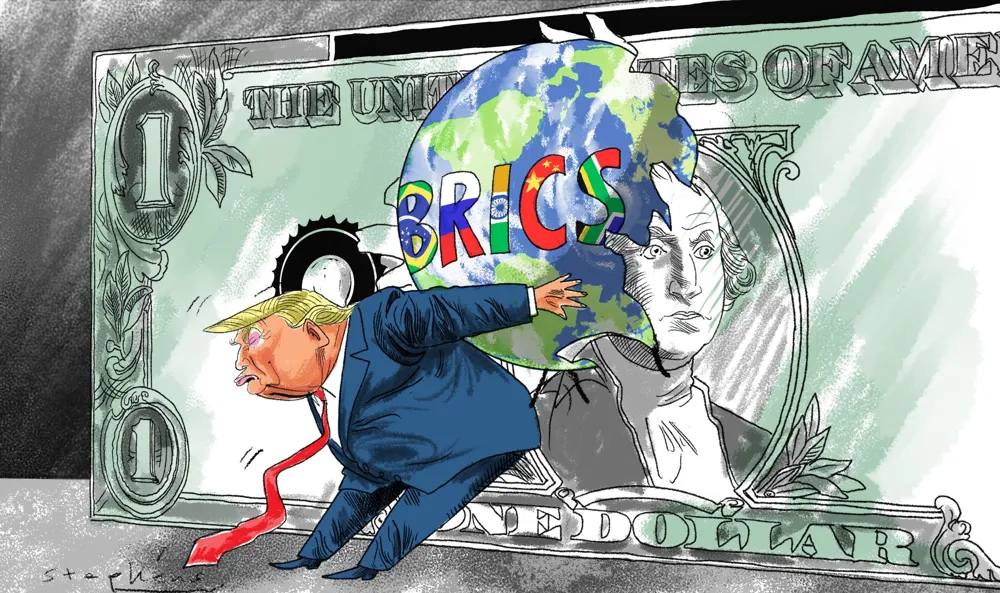 Brics movement towards de-dollarisation persists despite Trump’s threats