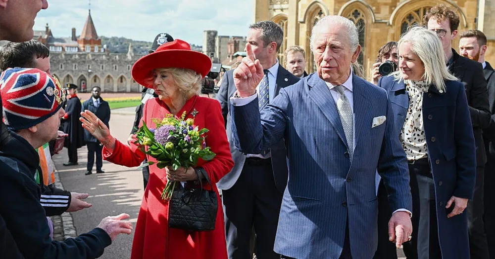 British Royals Attend Easter Service at Windsor, Andrew Absent