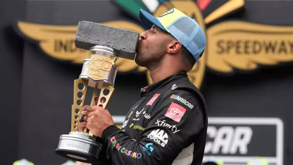 Bubba Wallace Makes History by Winning Brickyard 400 at Indianapolis Motor Speedway