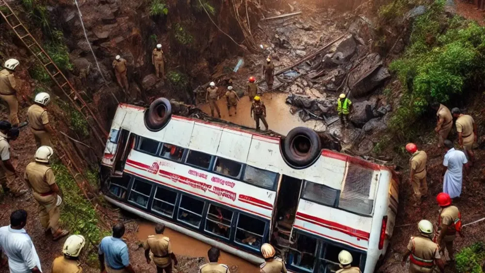 Bus accident in Kerala's Idukki leaves three dead and multiple injured