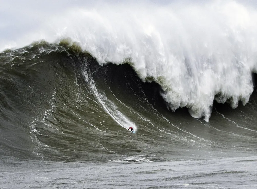 California May Regain Big Wave Surfing Record After Christmas Eve Ride