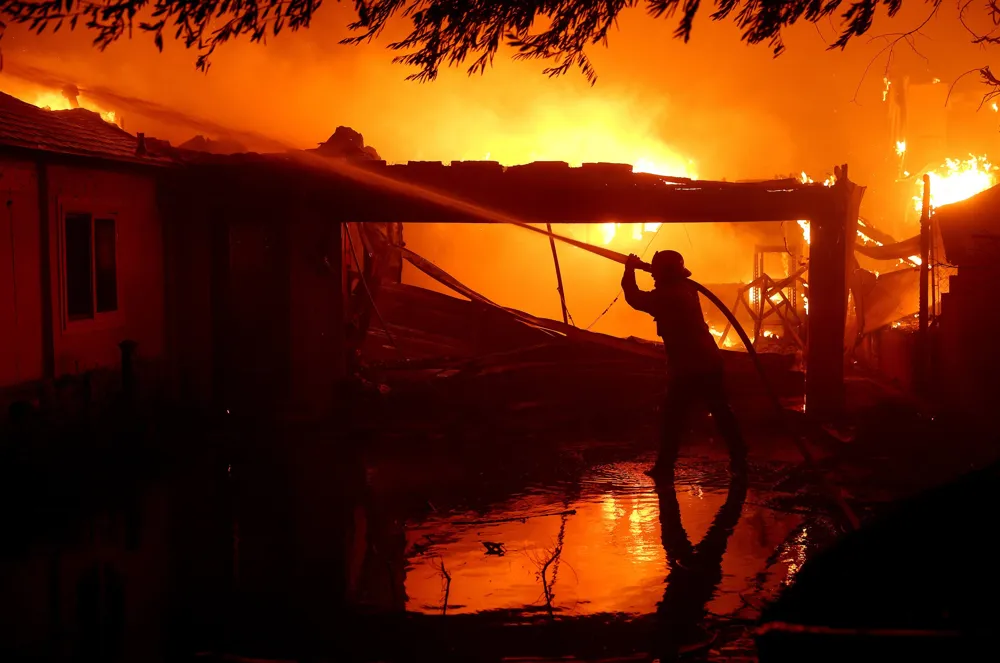 California Firefighters on Alert as Wildfires Potentially Spawn Dangerous Fire Tornadoes