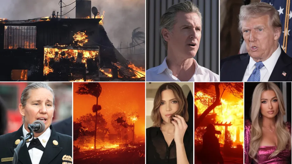 California Wildfires Cause 5 Deaths and $52 Billion Damage Amidst Political Turmoil