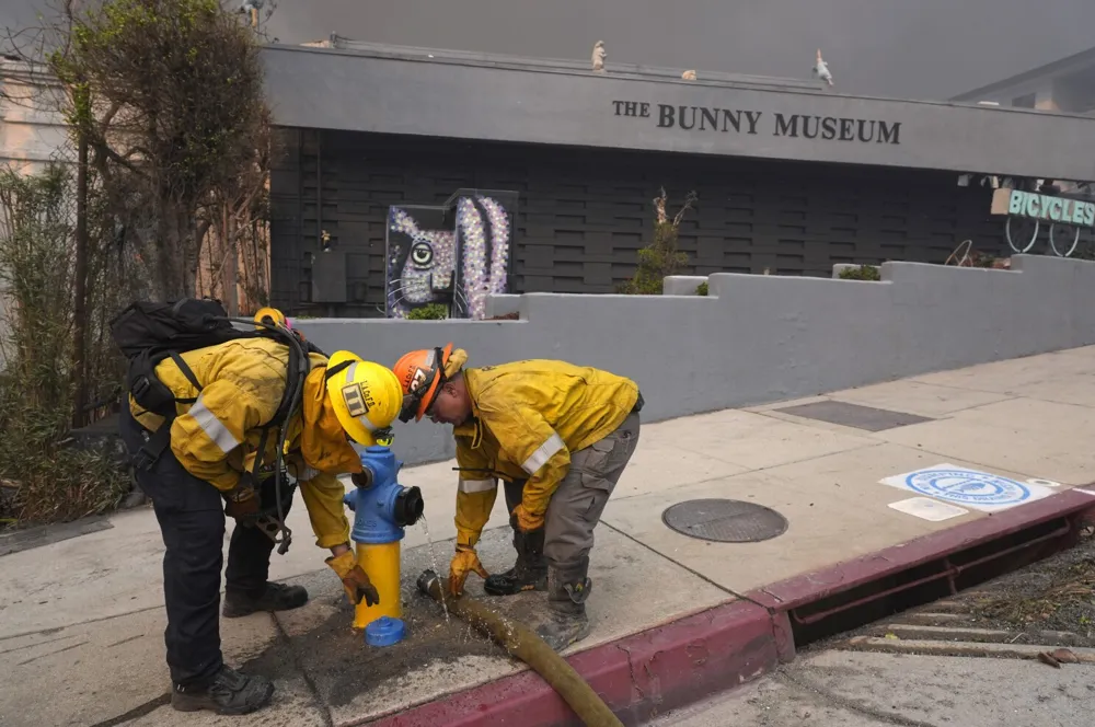 California Wildfires Cause Damage to Iconic Los Angeles Landmarks