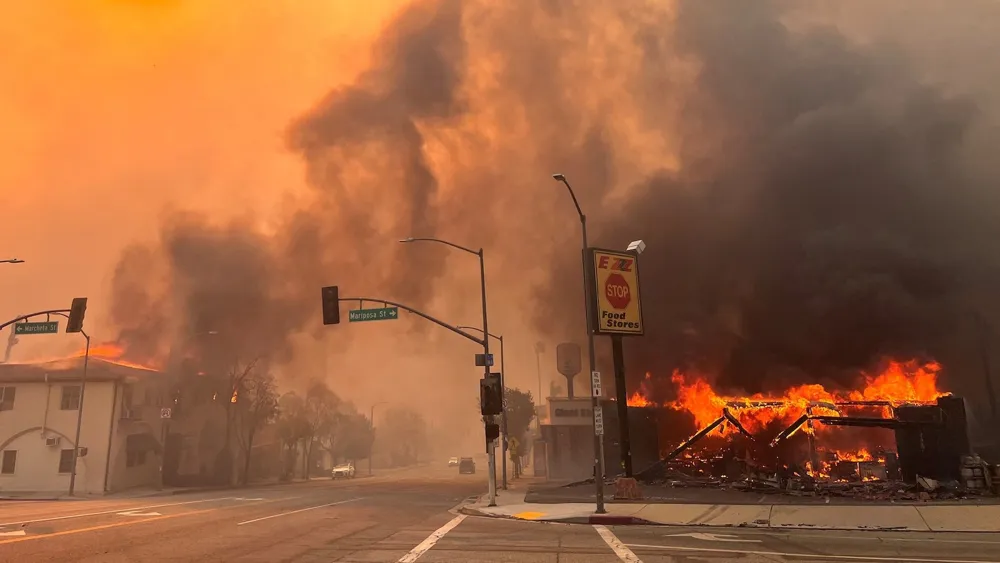 California Wildfires Cause Widespread Destruction and Displacement