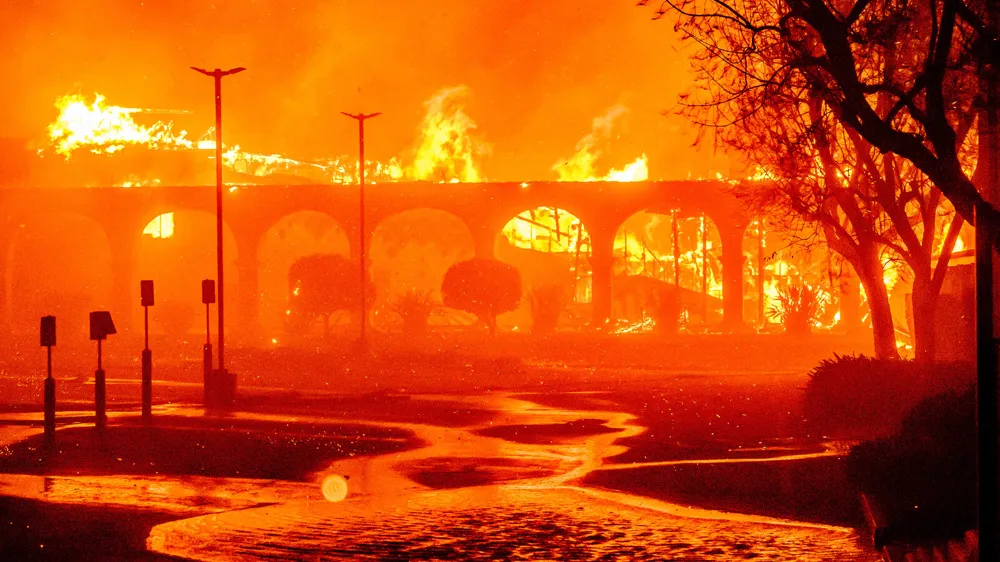 California Wildfires Consume Beloved Local Landmarks