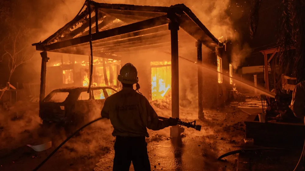 California Wildfires Force Massive Evacuations in Los Angeles County