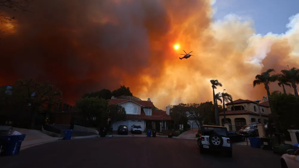 California Wildfires Impact Flights at LAX Amid State of Emergency