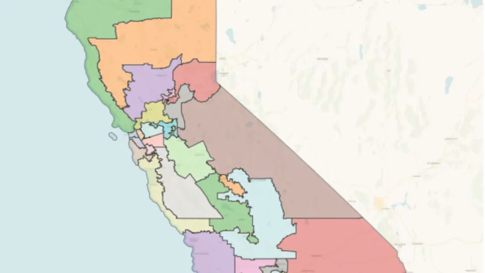 California's Proposed Redistricting Set to Potentially Shift Political Power
