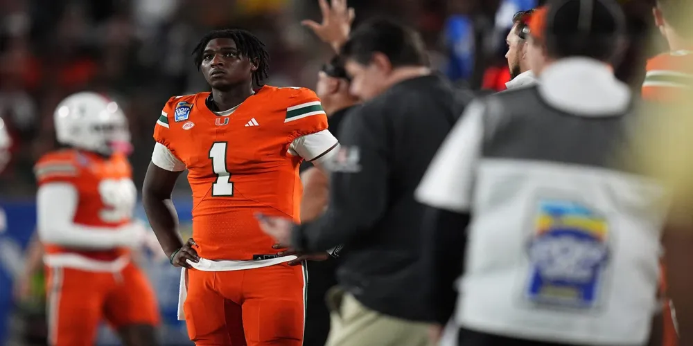 Cam Ward's Early Exit Raises Questions About Miami's Bowl Performance