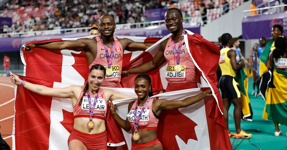 Canada Secures Gold in Inaugural Mixed 4x100m Relay at World Athletics Relays
