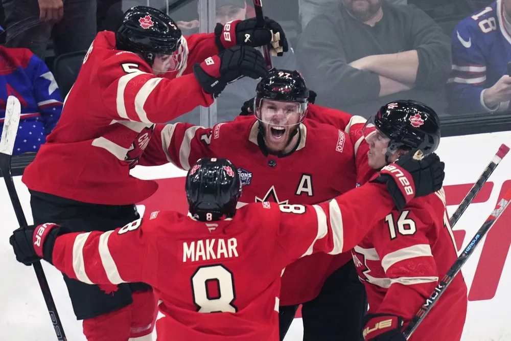Canada Triumphs Over U.S. 3-2 in Overtime to Claim 4 Nations Face-Off Championship