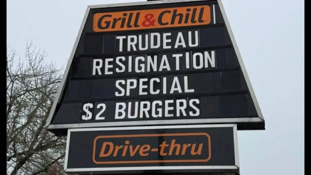 Canada's Dairy Queen Offers $2 Burgers to Mark Trudeau's Resignation