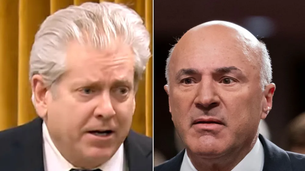 Canadian Lawmaker Criticizes Kevin O'Leary's Alliance with Trump, Calls it a 'Grifters Parade'