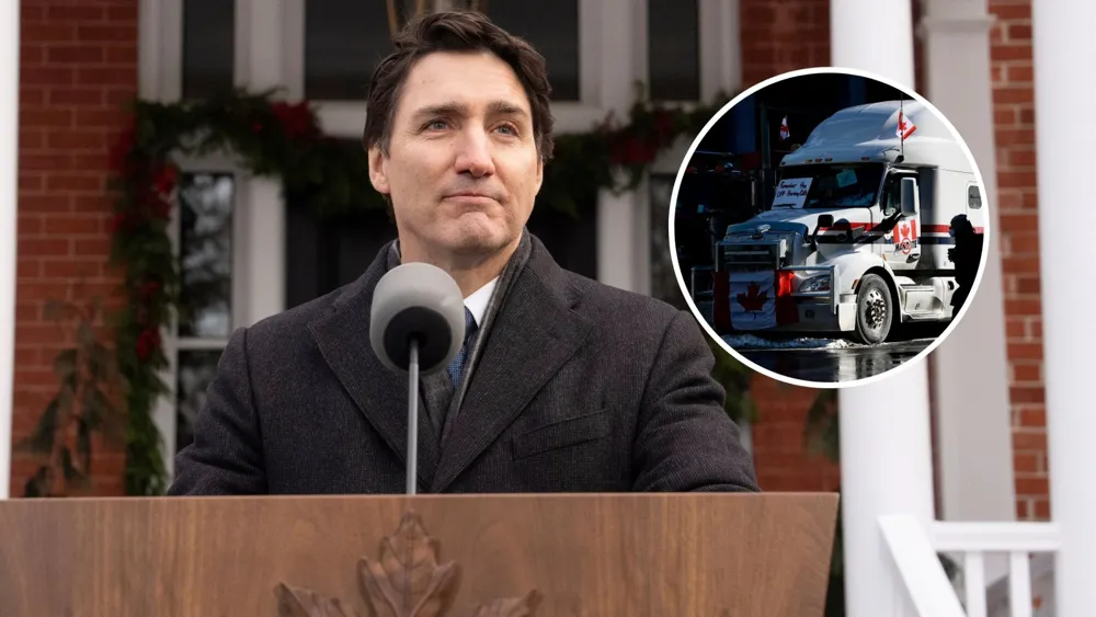 Canadian Truckers Celebrate Trudeau's Resignation Following Freedom Convoy Protests