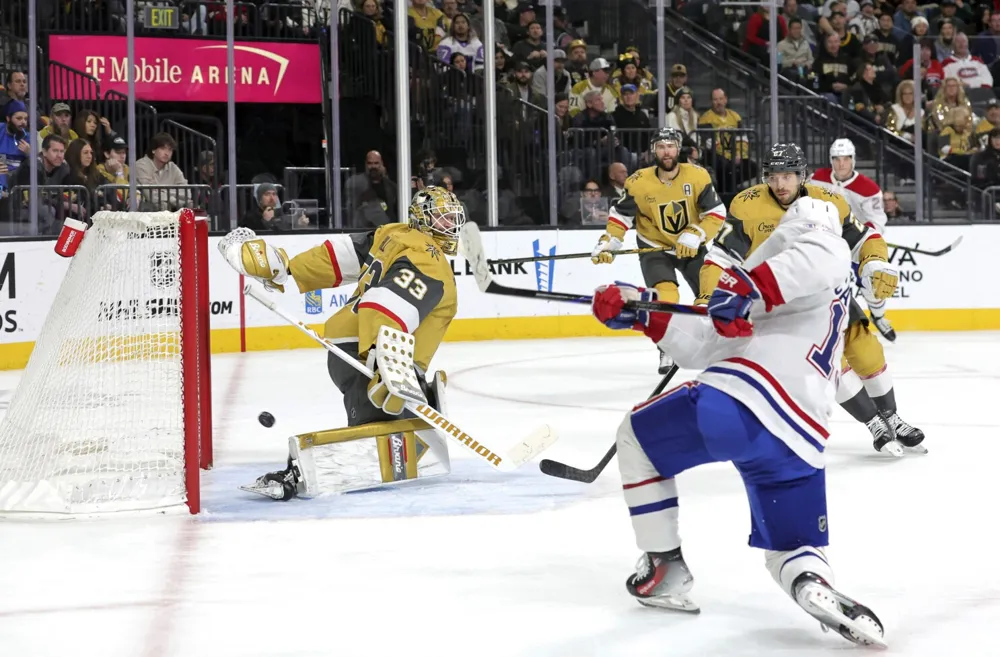 Canadiens Overcome Golden Knights 3-2 with Late Goals