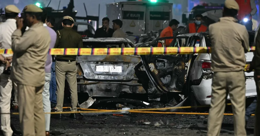 Deadly Car Blast Near Delhi's Red Fort Kills at Least 12, Investigation Underway