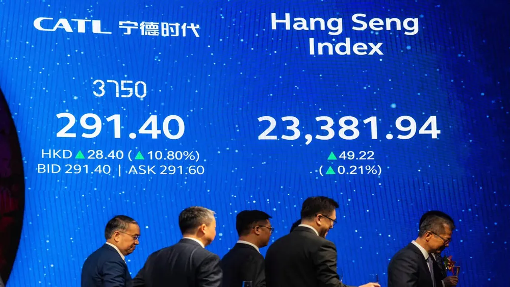 CATL Shares Surge in Hong Kong IPO, Marking Largest Global Listing of 2025