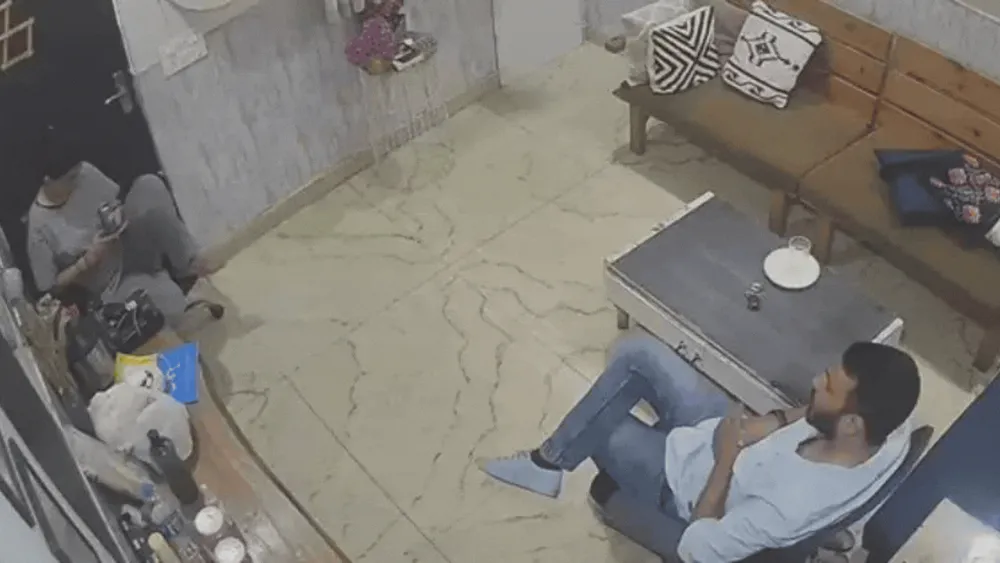 CCTV Captures Argument Before Delhi Businessman's Suspected Suicide Amid Marital Strain