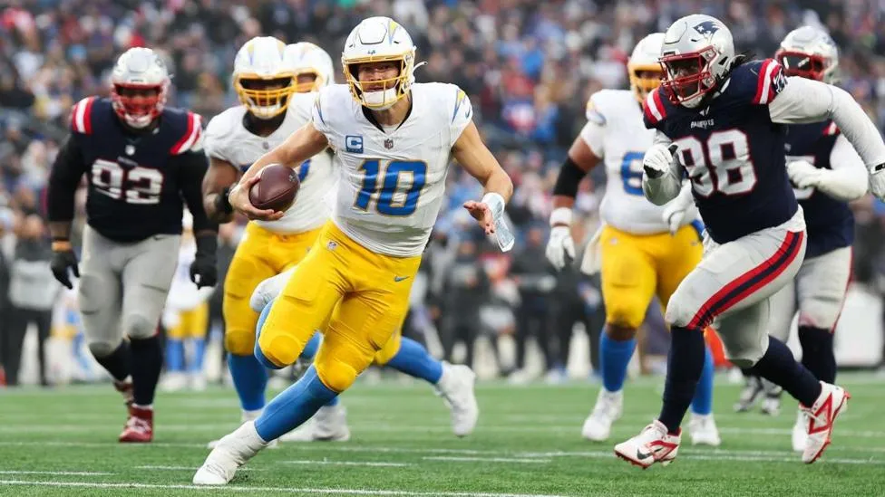 Chargers Secure Playoff Spot with 40-7 Win Over Patriots