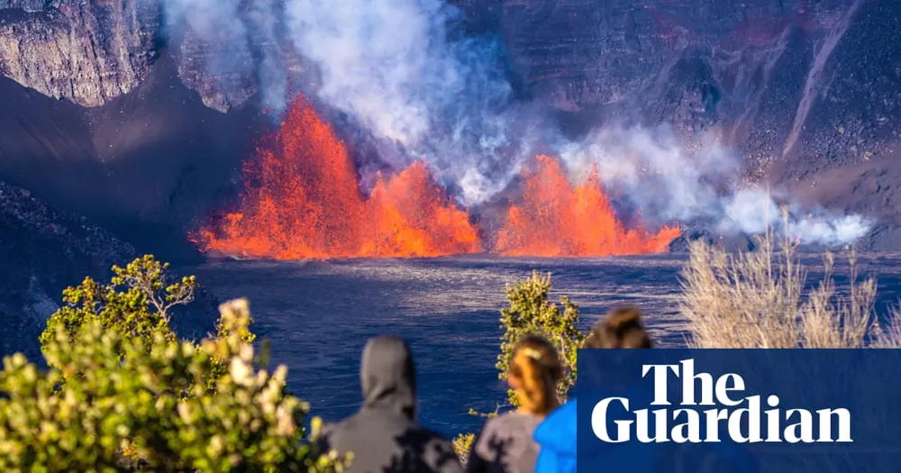 Child narrowly escapes fall near Kīlauea volcano cliff, prompting safety warnings