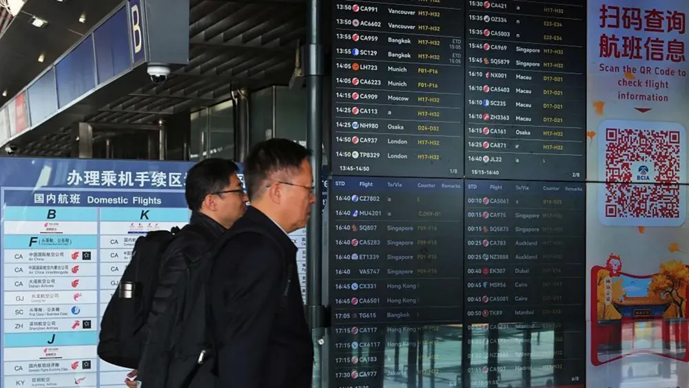 China allows visa-free entry for British and Canadian nationals starting February 17