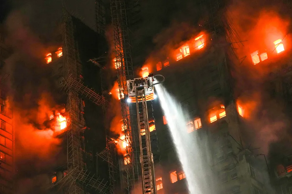 China initiates extensive fire safety inspections following Hong Kong disaster