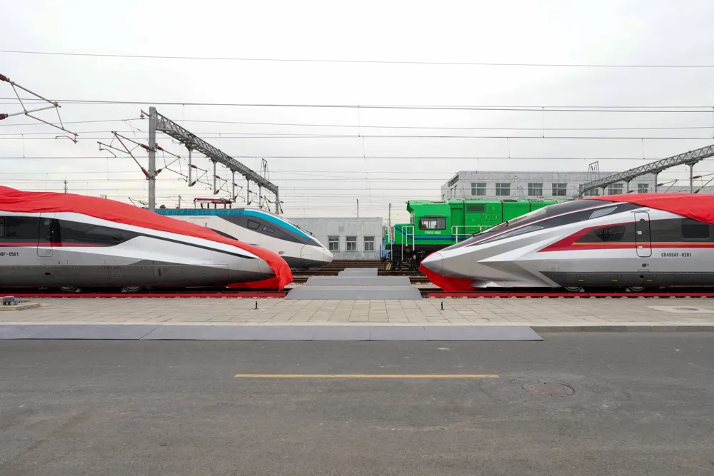 China showcases next-gen bullet train prototype set to redefine high-speed rail