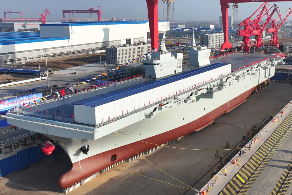 China unveils next-gen Type 076 amphibious assault ship to bolster naval power