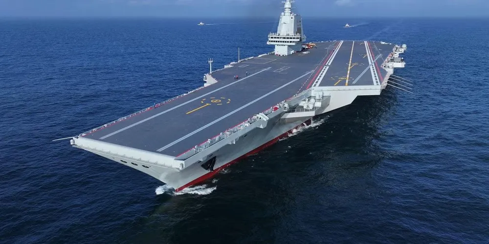 China's Fujian Aircraft Carrier Transits Taiwan Strait Amid Rising Tensions