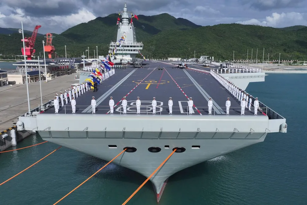 China's Fujian Aircraft Carrier Officially Joins Navy, Marking a New Era in Military Capability
