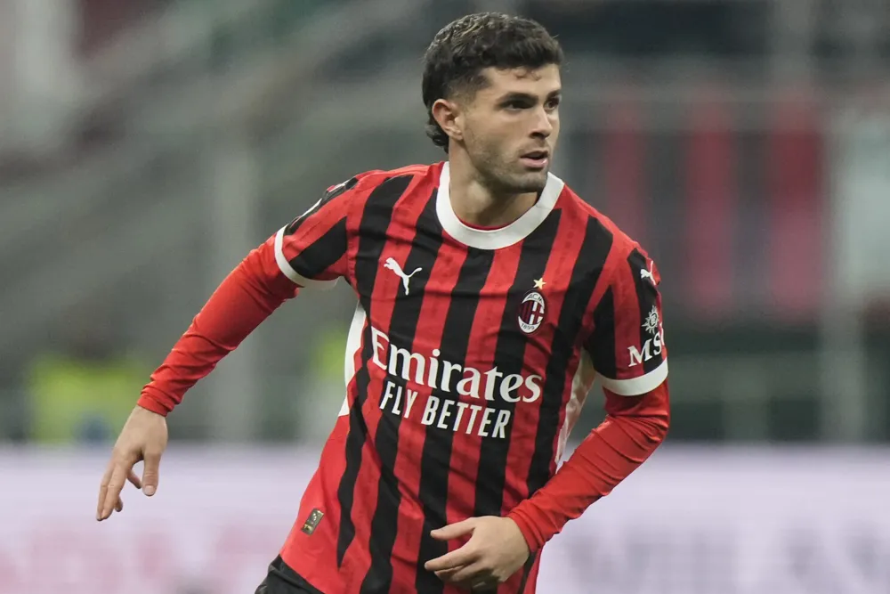 Christian Pulisic could make injury return for AC Milan in Super Cup clash against Juventus