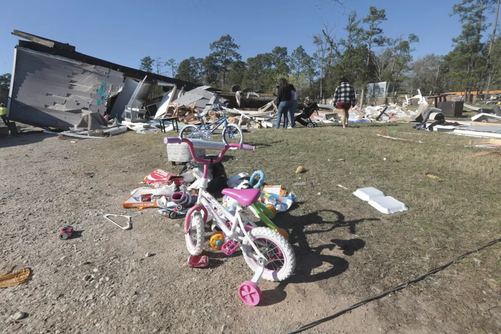 Devastating Tornadoes Sweep Southern U.S., Cleanup Underway Following Storms