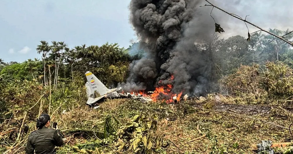 Colombian Military Plane Crash Leaves Many Soldiers Impacted