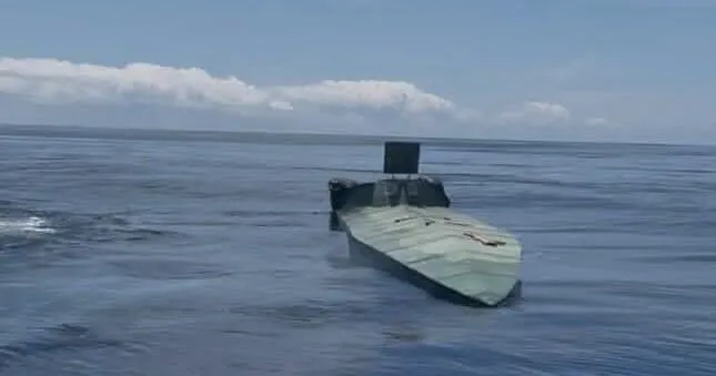 Colombian Navy Seizes Unmanned Narco-Submarine with Starlink Capability