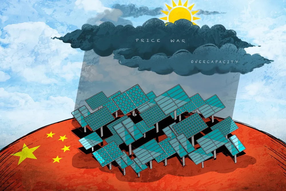 Concerns Rise as China's Solar Panel Sector Faces Potential Crisis