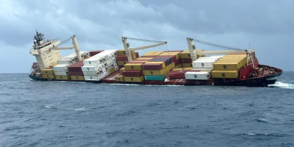 Container ship sinks off Kerala coast, raising environmental concerns