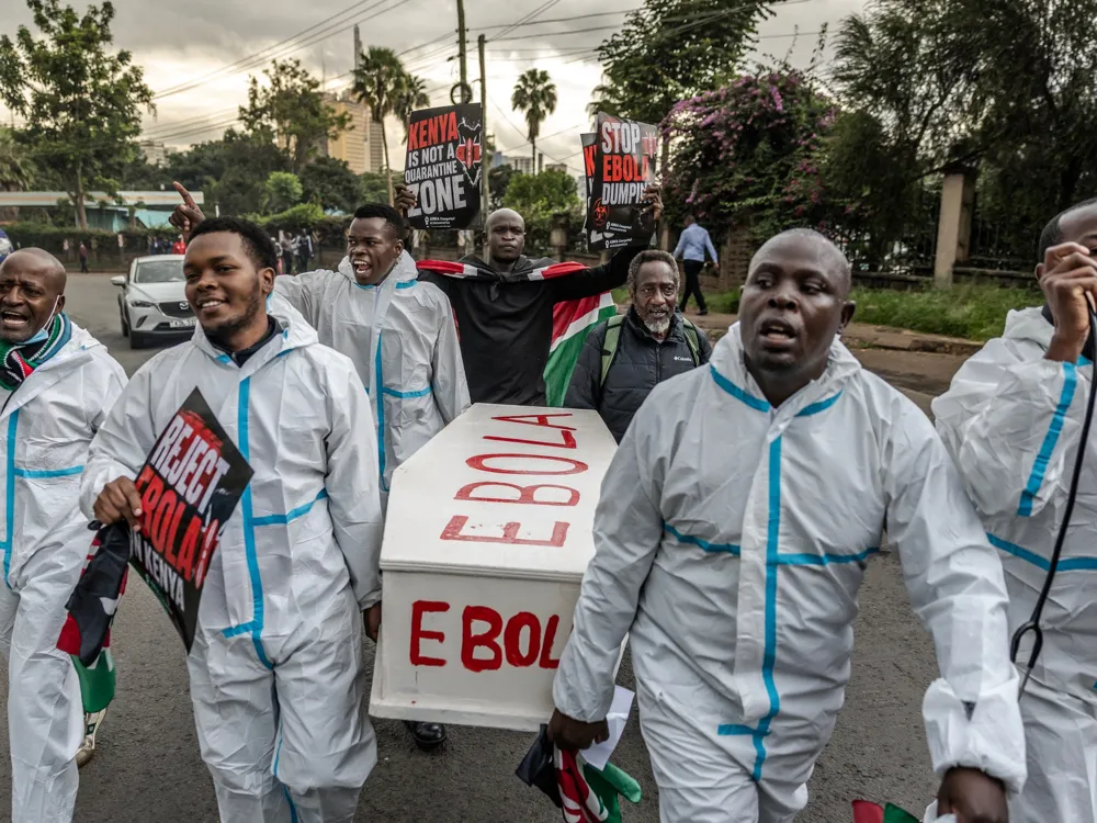 Controversial US-Funded Ebola Quarantine Centre Sparks Protests in Kenya