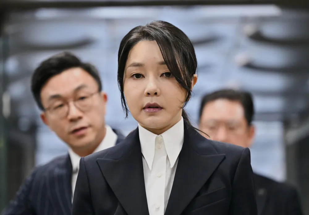 South Korea's former first lady Kim Keon-hee arrested amid corruption allegations