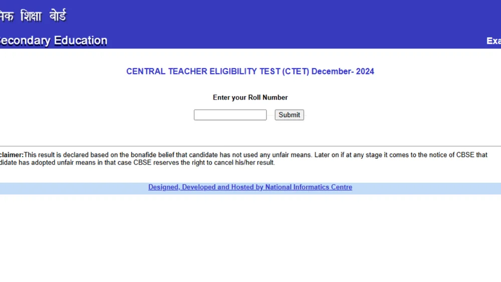 CTET December 2024 Results Released - Check Your Scores Now