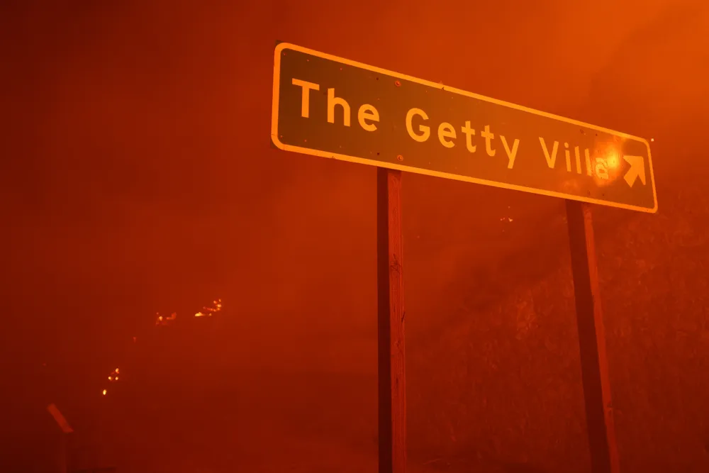 Current Status of Key Landmarks Amid Los Angeles Wildfires